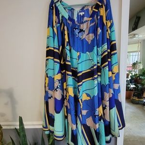 Vibrant Maxi Skirt 3xl